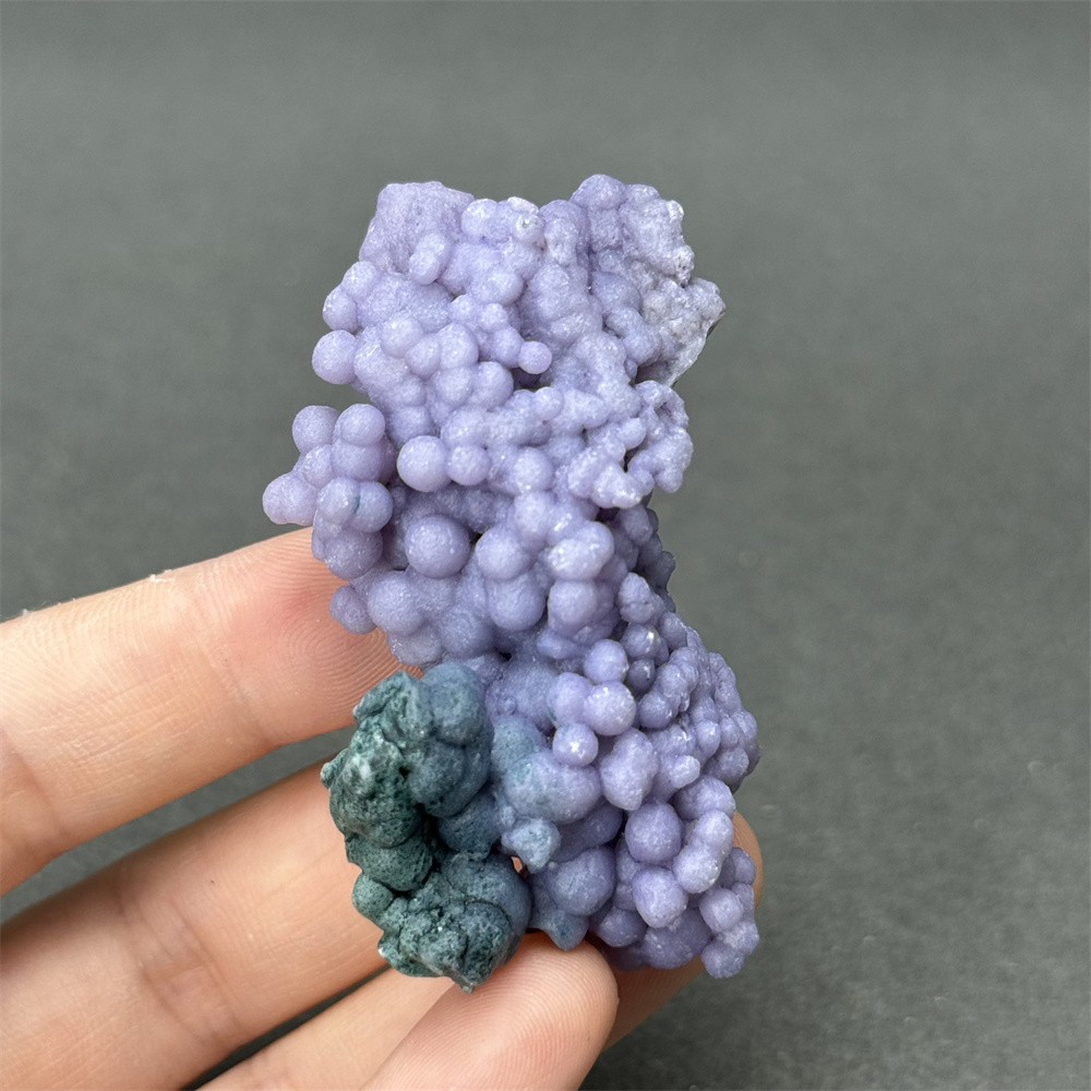 Bonsai Garden Gift - Spécimen de minerai d'agate de raisin