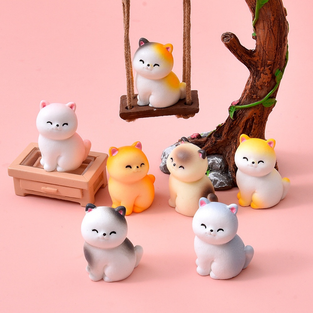 8 figurines miniatures en rési - Bonsai Garden Gift avis et prix