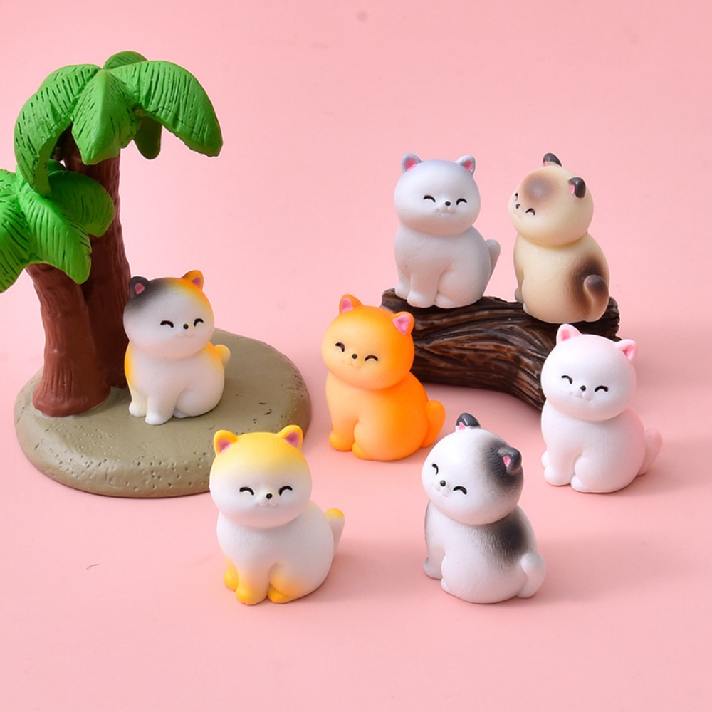 8 figurines miniatures en rési - Bonsai Garden Gift avis et prix