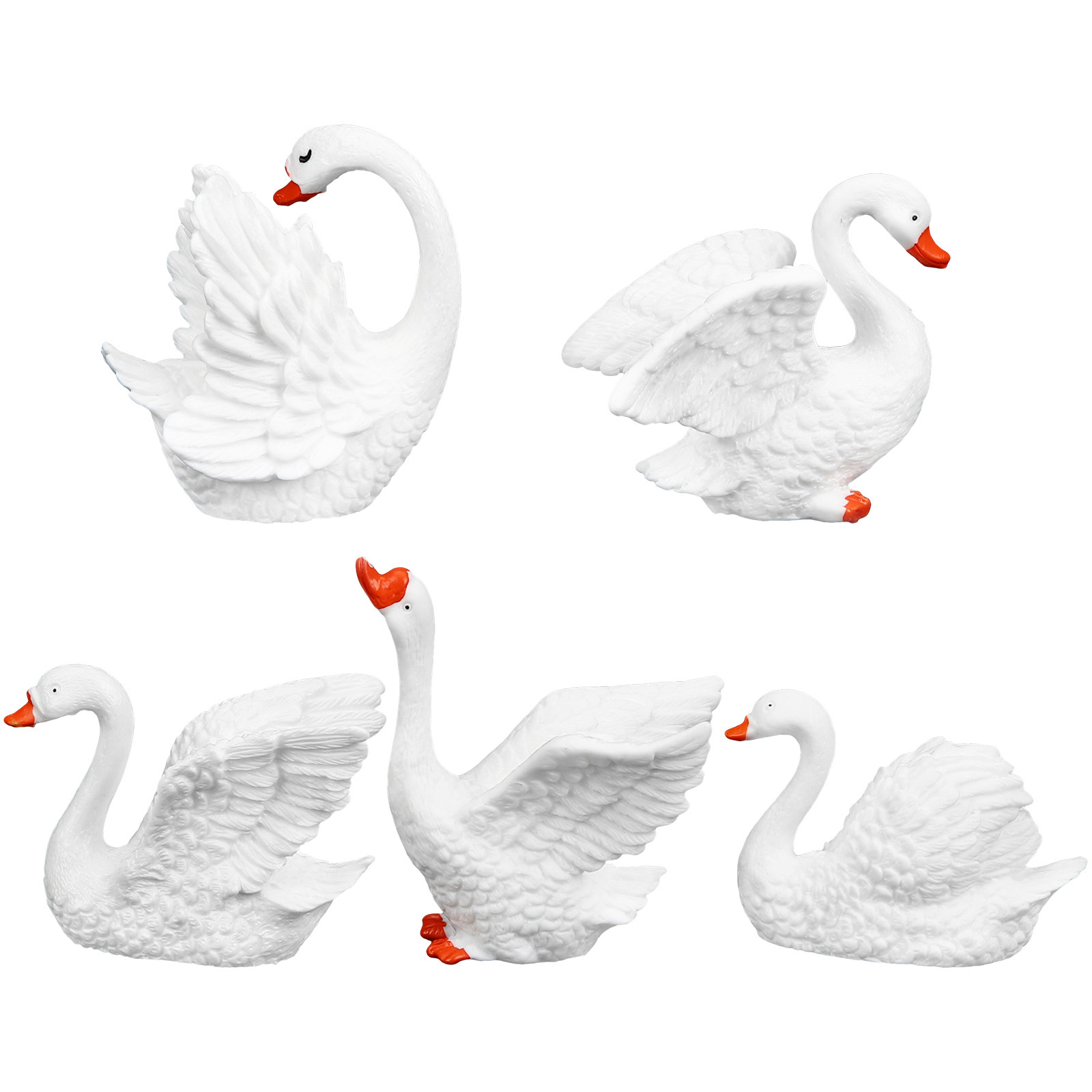 5 mini-cygnes décoratifs en ré - Bonsai Garden For Desk avis et prix