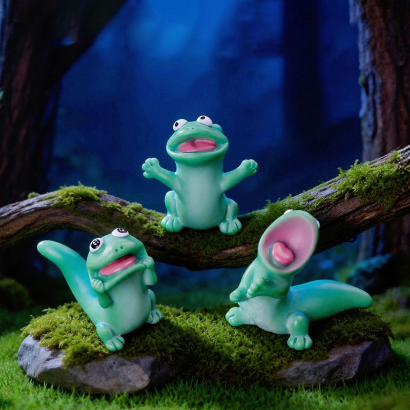 5 figurines miniatures en rési - Bonsai Gardenia avis et prix